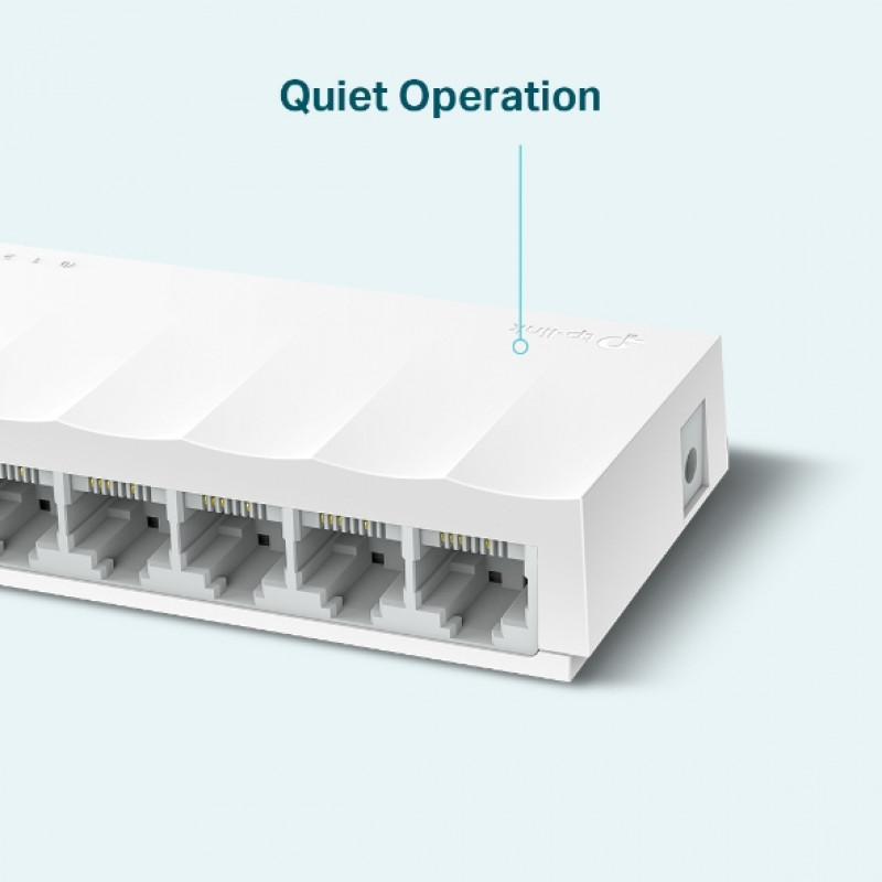 TP-Link TL-LS1008 8-Port 10/100Mbps Desktop-Netzwerk-Switch