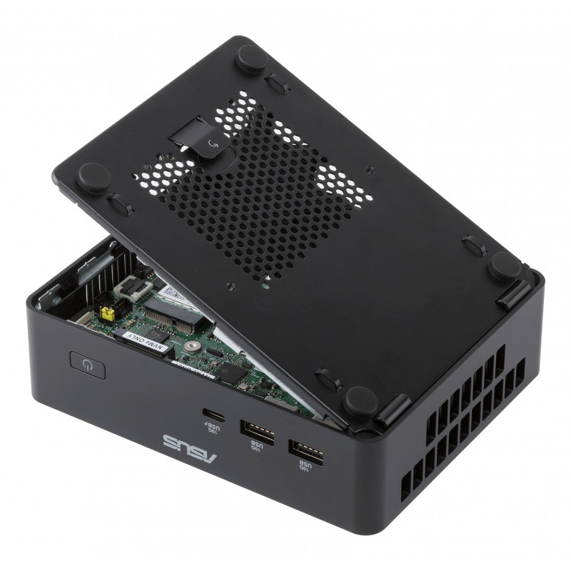 ASUS RNUC16WCKC3053C2 Wildcat i3 Mini-PC Barebone (Intel Core i3-1220P, 2x DDR4 SODIMM, M.2 PCIe Gen4, Wi-Fi 6E, 2.5GbE, Thunderbolt 4, ohne RAM/SSD/Betriebssystem)