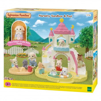 EPOCH Sylvanian Families Kindergarten Sandkasten & Pool Spielset