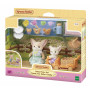 EPOCH Sylvanian Families Sonniges Picknick-Set - Fennekfuchs Schwester & Baby