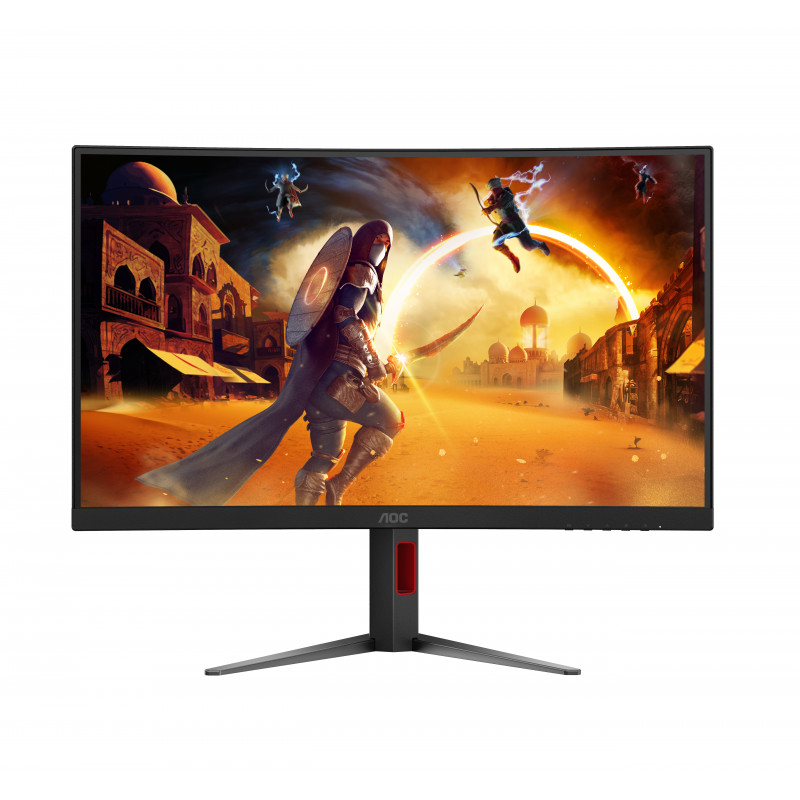 AOC CQ27G4Z2 27 inch QHD Curved Gaming Monitor - 240Hz Fast VA, 0,5ms MPRT, FreeSync Premium, höhenverstellbar