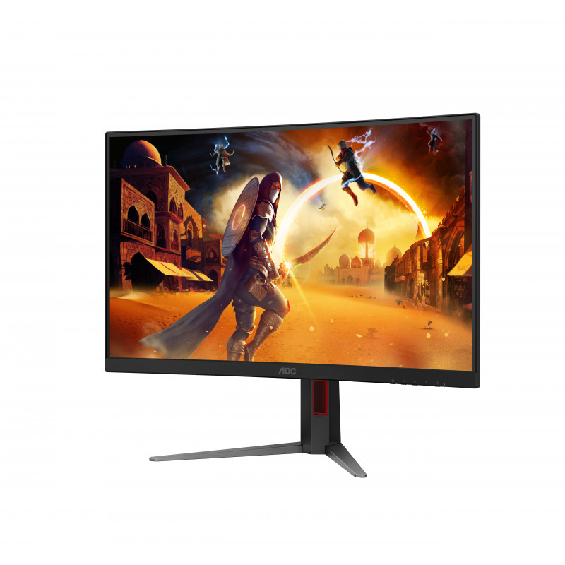 AOC CQ27G4Z2 27 inch QHD Curved Gaming Monitor - 240Hz Fast VA, 0,5ms MPRT, FreeSync Premium, höhenverstellbar