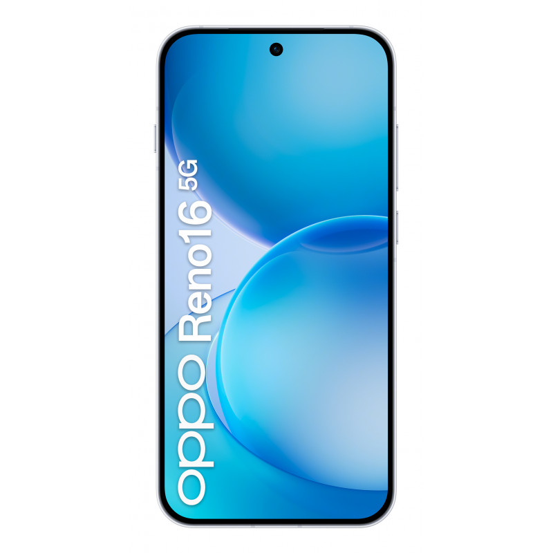 OPPO Reno16 5G 8GB RAM 512GB Speicher 6,7 Zoll AMOLED 120Hz Display 50MP OIS Triple-Kamera 80W Schnellladen Weiß