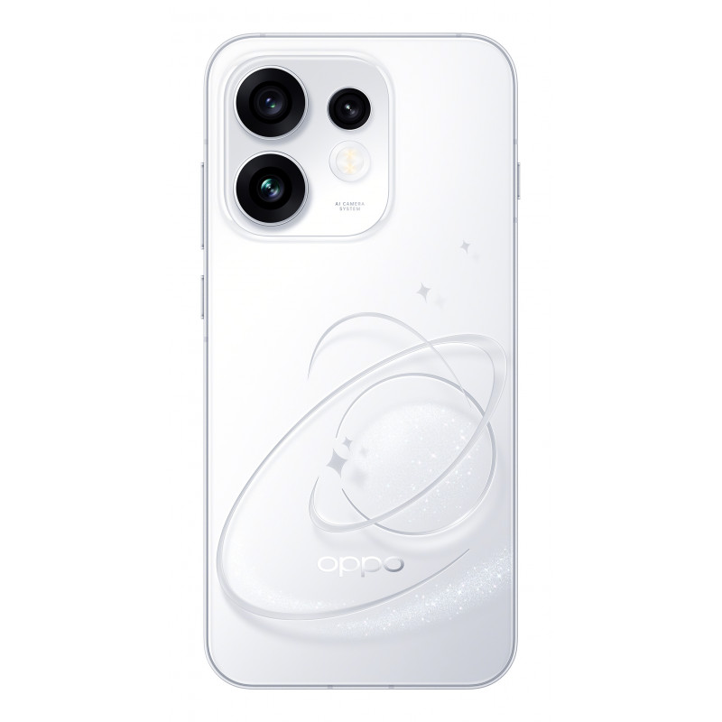 OPPO Reno16 5G 8GB RAM 512GB Speicher 6,7 Zoll AMOLED 120Hz Display 50MP OIS Triple-Kamera 80W Schnellladen Weiß