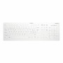 CHERRY Active Key AK-C8112 Medizinische Tastatur, kabelgebunden USB, Deutsch QWERTZ, Weiß