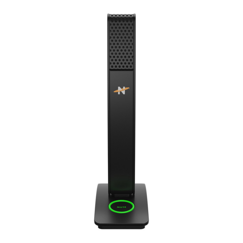 Neat MIC-1010-01 USB-Kondensatormikrofon mit Nierencharakteristik, Kopfhörerüberwachung, Stummschaltung, Tischstativ