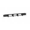 Intellinet 204279 19 inch 1U Rack-Kabelorganisator mit 4 Haken, 48 mm Tiefe, Schwarz