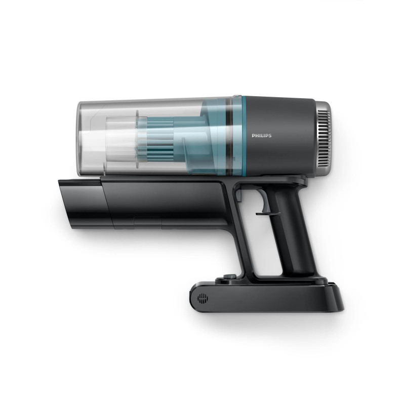 Philips Aqua 3000 Series XC3131/01 Akku-Stabstaubsauger mit Nass- und Trockenreinigung, 21,6 V, 50 min Laufzeit, 0,3 l Staubbehälter, LED-Aqua-Düse, Handheld-Modus, Weiß