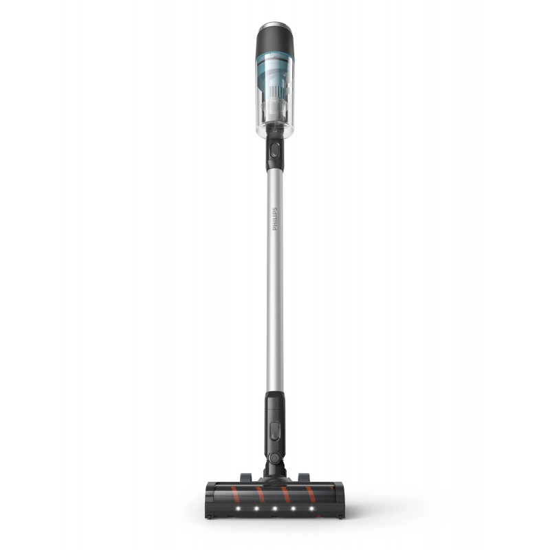 Philips Aqua 3000 Series XC3131/01 Akku-Stabstaubsauger mit Nass- und Trockenreinigung, 21,6 V, 50 min Laufzeit, 0,3 l Staubbehälter, LED-Aqua-Düse, Handheld-Modus, Weiß
