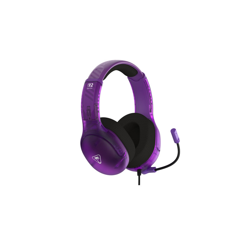 Turtle Beach TBS-8003-45 Kabelloses Gaming-Headset mit 50mm Nanoclear-Treibern, 48-Stunden-Akku, Flip-to-Mute-Mikrofon, Schwarz