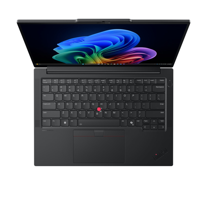 Lenovo ThinkPad E14 Gen 8 14 inch WUXGA IPS Laptop, AMD Ryzen AI 5 430, 16GB DDR5, 512GB SSD, Windows 11 Pro, Graphitschwarz