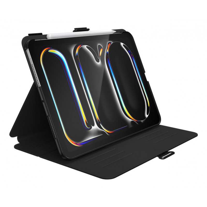 Speck Balance Folio-Hülle für iPad Pro 11 Zoll (M5 2025) und iPad Pro 11 Zoll (M4 2024) - Schwarz