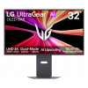 LG UltraGear Evo AI 32GX870B-B 31,5 Zoll Tandem OLED Gaming-Monitor, 4K 240Hz / FHD 480Hz, HDR500, USB-C 90W
