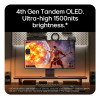 LG UltraGear Evo AI 32GX870B-B 31,5 Zoll Tandem OLED Gaming-Monitor, 4K 240Hz / FHD 480Hz, HDR500, USB-C 90W