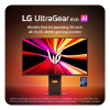 LG UltraGear Evo AI 32GX870B-B 31,5 Zoll Tandem OLED Gaming-Monitor, 4K 240Hz / FHD 480Hz, HDR500, USB-C 90W