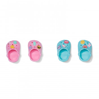 ZAPF CREATION BABY born Badeschuhe mit Pins, 2 Paar, für 43 cm Puppen