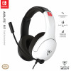 Turtle Beach Airlite Fit Headset NS Schwarz & Weiß - Kabelgebundenes Over-Ear-Gaming-Headset mit Flip-to-Mute-Mikrofon