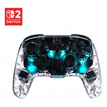 Turtle Beach Afterglow Transparent Wireless RGB Gaming Controller für Nintendo Switch 2