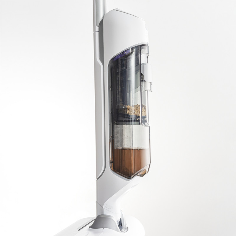 Rowenta GZ7540 X-Clean 10 kabelloser Nass- & Trockensauger, 60 min Laufzeit, Selbstreinigung und Selbsttrocknung, LED-Display, 3 Modi, 0,9L Frischwassertank