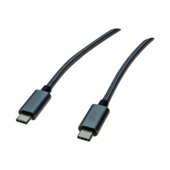 EXERTIS CONNECT USB 3.1 Typ-C Kabel 10 Gbps Schwarz 532483