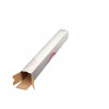 LEITZ Esselte Quadratische Falt-Versandtuben 75 x 75 x 750 mm, Wellpappe, stapelbar, für Postversand und Archivierung, 10 Stück (20957)