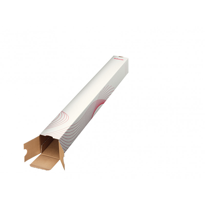 LEITZ Esselte Quadratische Falt-Versandtuben 75 x 75 x 750 mm, Wellpappe, stapelbar, für Postversand und Archivierung, 10 Stück (20957)