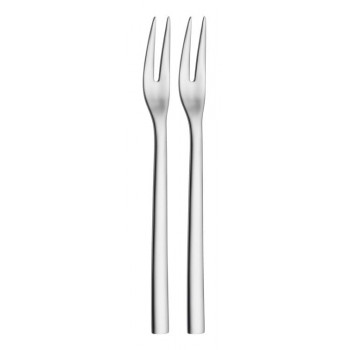 WMF Nuova Serviergabel-Set 2, Cromargan Edelstahl 18/10, poliert, 18,5 cm, spülmaschinenfest 1291496042