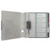 Leitz Register 1235 Style DIN A4 1-5 Polypropylen Mehrfarbig 5 Extrabreite Trennblätter, PC-bedruckbar 1235-00-00