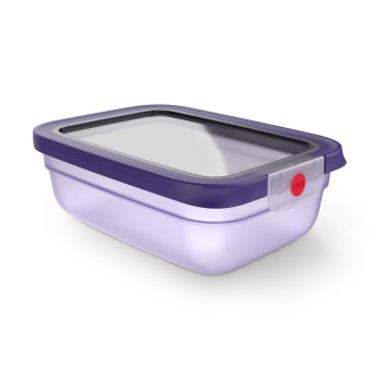 EMSA ONE CLICK Frischhaltebehälter 1,2L Violett 3110601754