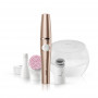 Braun FaceSpa Pro 921 3-in-1 Gesichtsepilierer, Reinigungsbürste & Toning-Gerät, Bronze-Weiß