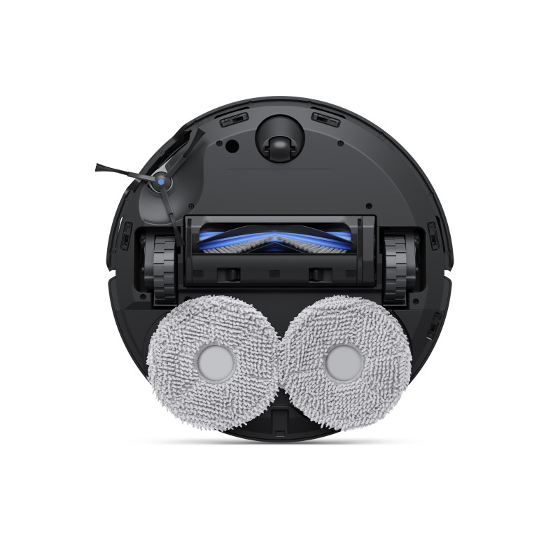 Ecovacs Deebot T50 Omni Saugroboter mit Absaugstation, 8000 Pa Saugkraft, Heißwasser-Wischmopp-Reinigung, TrueMapping 2.0, AIVI 3D 2.0, Schwarz DDX57