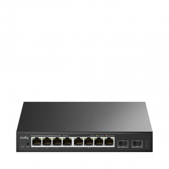 Cudy GS108ES2 8-Port Gigabit Ethernet Switch mit 2 SFP-Uplinks