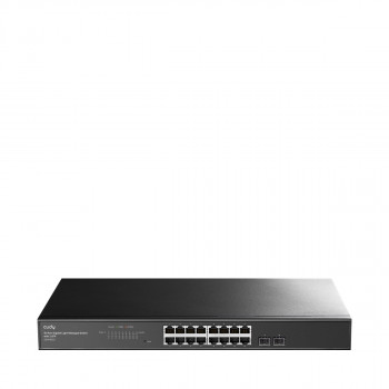 Cudy GS1016ES2 16-Port Gigabit Ethernet Switch mit 2 SFP Uplinks