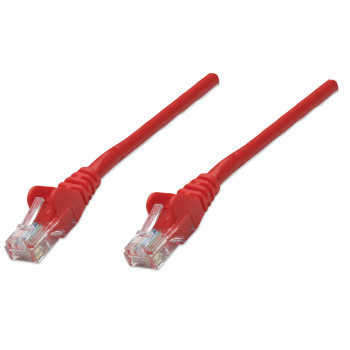 Intellinet Cat6 UTP Patchkabel, 2x RJ45, angespritzt, 7,5 m, Rot (342193)