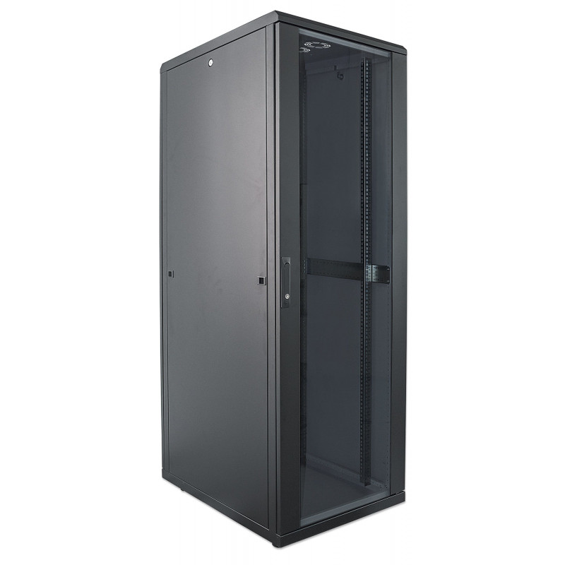 Intellinet Wandgehäuse 22U 19 inch Schwarz RAL 9005, 600x600x1080 mm 713603