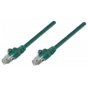 Intellinet Cat6 UTP Patchkabel, 2 x RJ-45, angespritzt, 15,0 m, grün (342537)