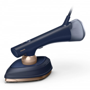 Philips OneTurn 2-in-1 Dampfbügeleisen GC215/20 Navy Blue