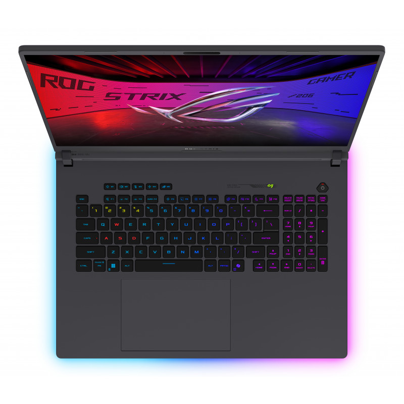 ASUS ROG Strix G18 G815LW-SA358W Gaming-Laptop, 18 Zoll WQXGA Mini LED 240Hz, Intel Core Ultra 9 290HX Plus, GeForce RTX 5080 16GB, 64GB DDR5, 1TB SSD, Windows 11 Home, deutsche QWERTZ-Tastatur
