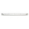 LogiLink 19 Zoll Keystone Patch Panel, 24 Port, geschirmt, Lichtgrau (RAL7035), 1U, für bis zu 24 Keystone-Module, 1 Stk. (NK4073)