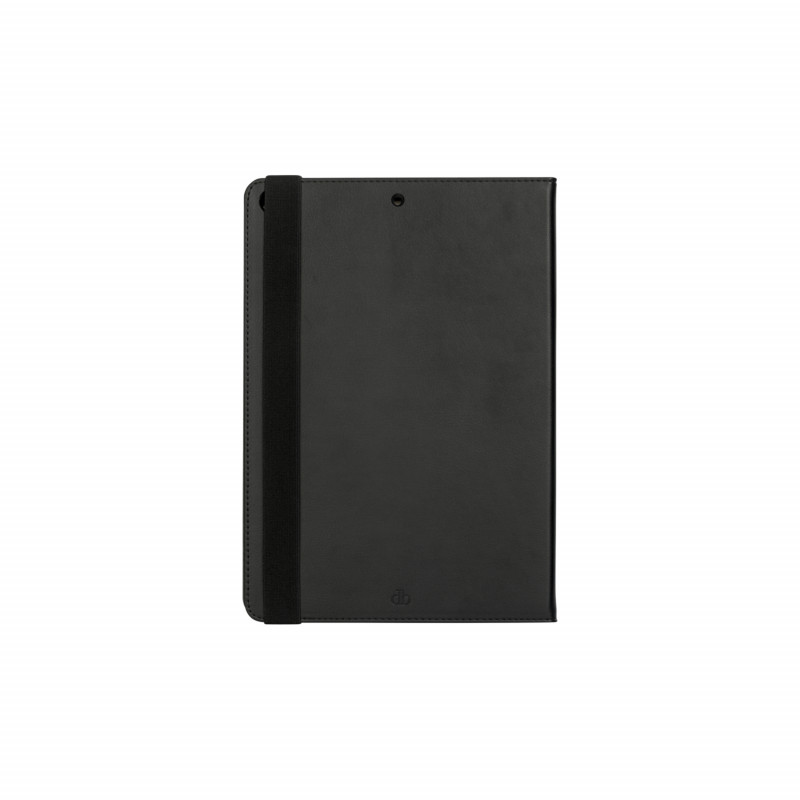 DBRAMANTE1928 Oslo iPad 10,2 2020/2021 Schwarze Leder Folio Hülle mit Magnetverschluss OSIPBL001388
