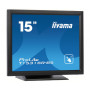 Iiyama ProLite T1531SR-B5 15 inch Touchscreen LED-Monitor - 1024 x 768, TN, HDMI/VGA/DisplayPort, Lautsprecher, Mattschwarz