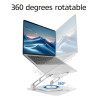 ACT Drehbarer Laptop-Kühlständer, stufenlos höhenverstellbar (AC8106)
