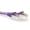 ACT Lila 1m LSZH S/FTP CAT6A Snagless Patchkabel FB8701