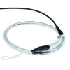 ACT 30m Multimode OM4 50/125 Innen-/Außen Glasfaserkabel, 8 Fasern, LC auf LC, LSZH, Aqua RL4303