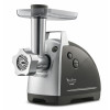 Moulinex ME6868 HV8 Pro 4-in-1 Fleischwolf, 2200 W, 4,5 kg/min, 3 Edelstahlscheiben, Kebbe- & Wurstaufsätze, Schwarz/Silber