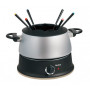 Tefal Fondue Base Ronde EF3000 Elektrisches Fondue-Set, 800 W, 1,2 L, 8 Gabeln, Schwarz