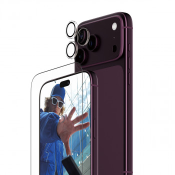 PanzerGlass 2-in-1 Essentials Bundle Displayschutzfolie & Kameraobjektivschutz für iPhone 18 Pro Max