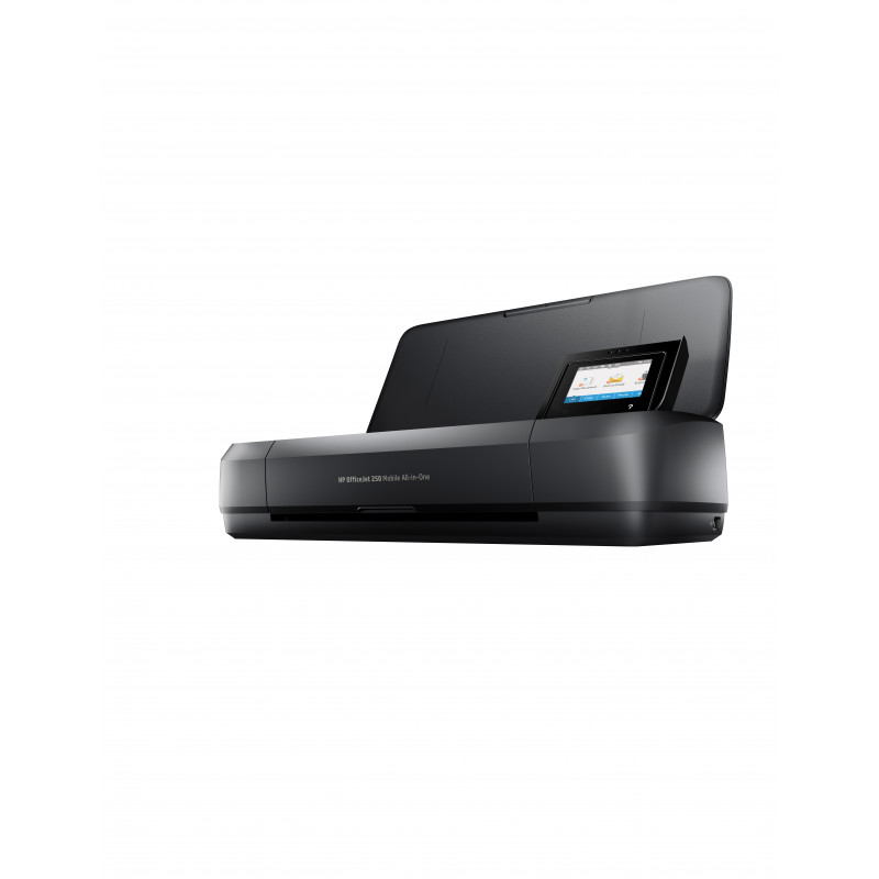 HP OfficeJet 250 Mobiler All-in-One Drucker - Drucken, Kopieren, Scannen, Wi-Fi, 4800 x 1200 DPI, 10 ppm Schwarz