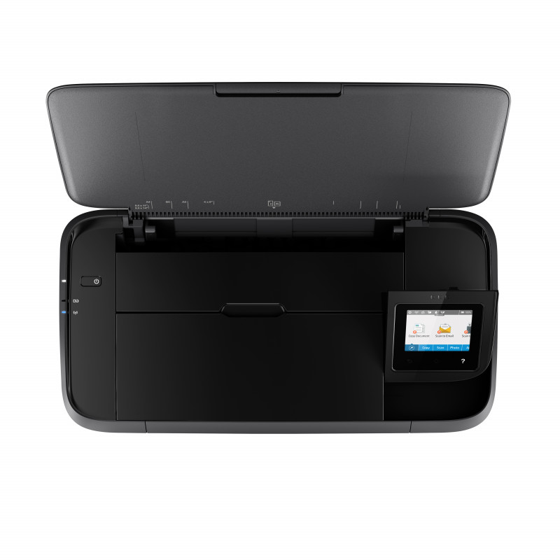 HP OfficeJet 250 Mobiler All-in-One Drucker - Drucken, Kopieren, Scannen, Wi-Fi, 4800 x 1200 DPI, 10 ppm Schwarz