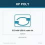 HP Poly CCX 400 USB-A auf USB-A Kabel (5 Stück), 190 mm, 210 mm, 55 mm, 300 g, China